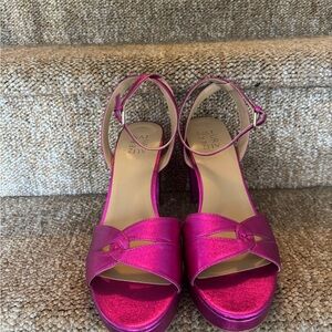 11 Naturalizer Nevena Fushia Heels Heels